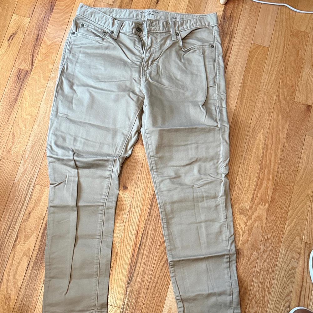 Banana Republic Tan Chinos